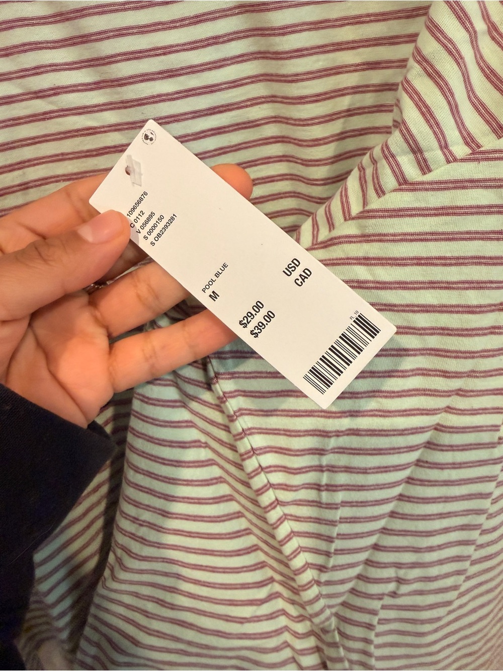 BDG Boxy Long Sleeve Spill The Tee - Picture 5 of 6